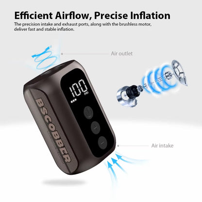 AirVolt Pocket 7.0™ – Inteligentna Mini Pompka Bezprzewodowa 7 Bar